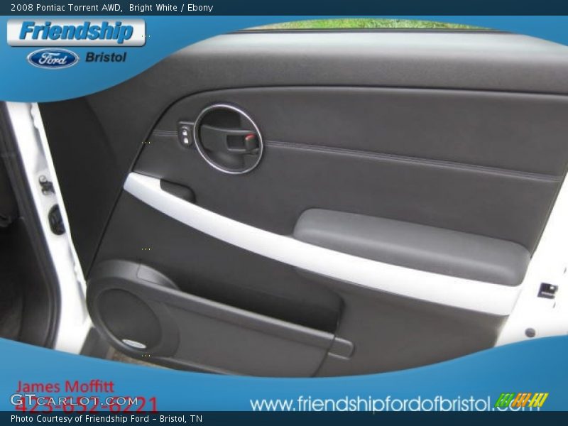 Bright White / Ebony 2008 Pontiac Torrent AWD