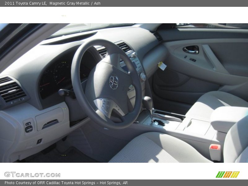 Magnetic Gray Metallic / Ash 2011 Toyota Camry LE