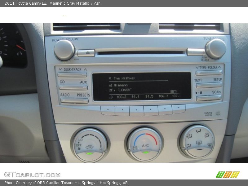 Magnetic Gray Metallic / Ash 2011 Toyota Camry LE