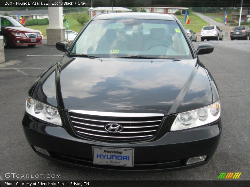 Ebony Black / Gray 2007 Hyundai Azera SE