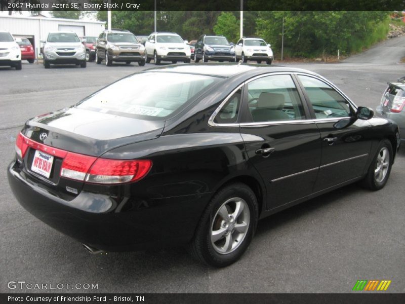 Ebony Black / Gray 2007 Hyundai Azera SE