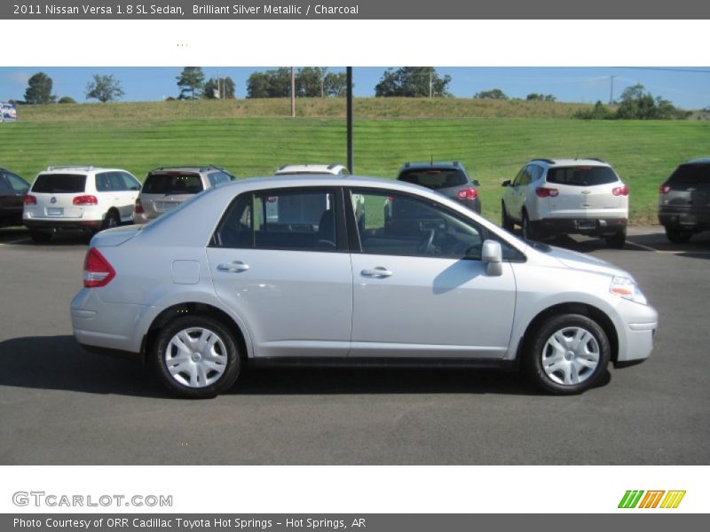  2011 Versa 1.8 SL Sedan Brilliant Silver Metallic