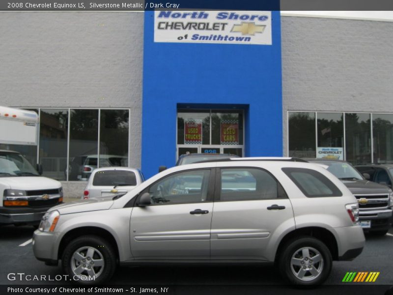 Silverstone Metallic / Dark Gray 2008 Chevrolet Equinox LS