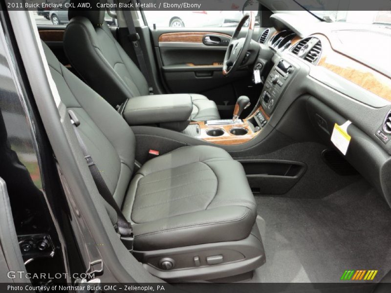 Carbon Black Metallic / Ebony/Ebony 2011 Buick Enclave CXL AWD