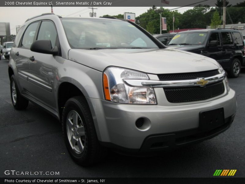 Silverstone Metallic / Dark Gray 2008 Chevrolet Equinox LS