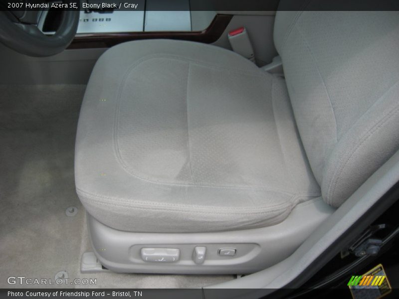 Ebony Black / Gray 2007 Hyundai Azera SE