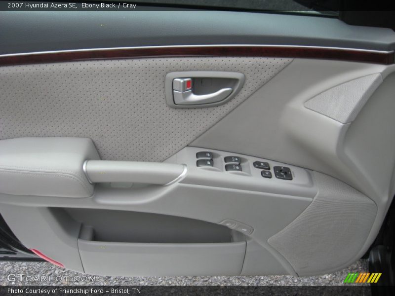 Ebony Black / Gray 2007 Hyundai Azera SE