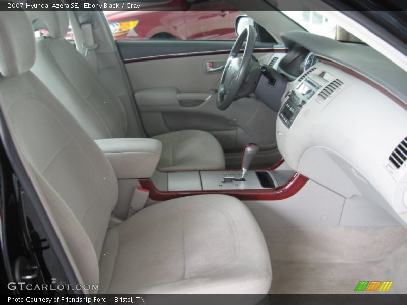 Ebony Black / Gray 2007 Hyundai Azera SE