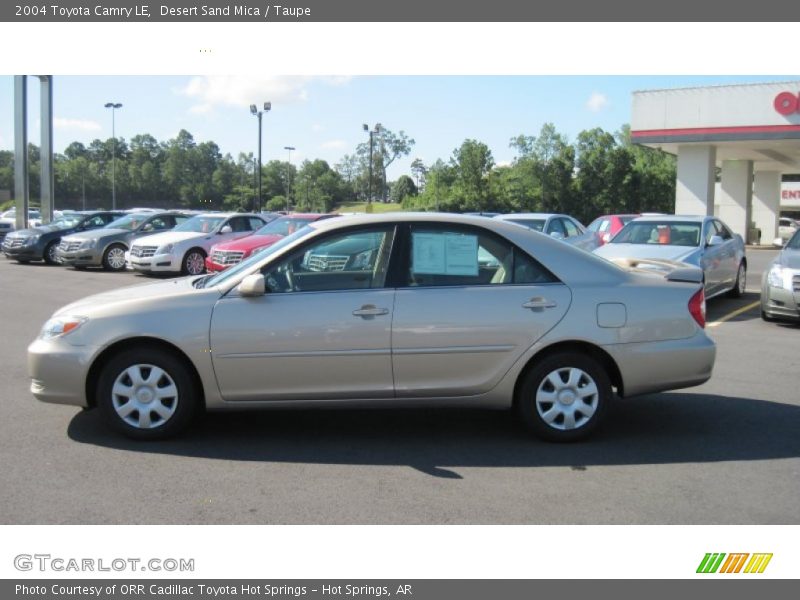 Desert Sand Mica / Taupe 2004 Toyota Camry LE