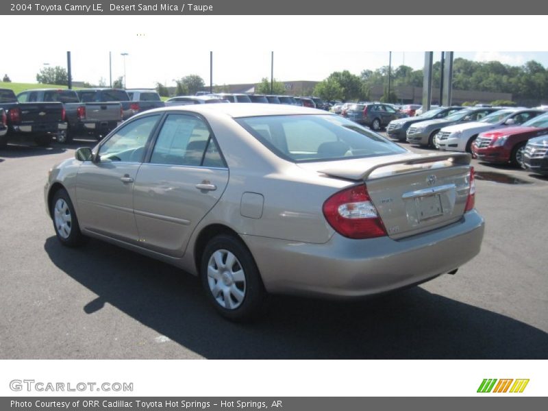 Desert Sand Mica / Taupe 2004 Toyota Camry LE