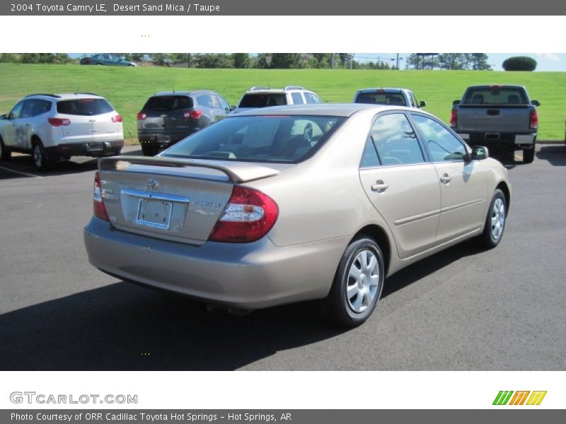 Desert Sand Mica / Taupe 2004 Toyota Camry LE