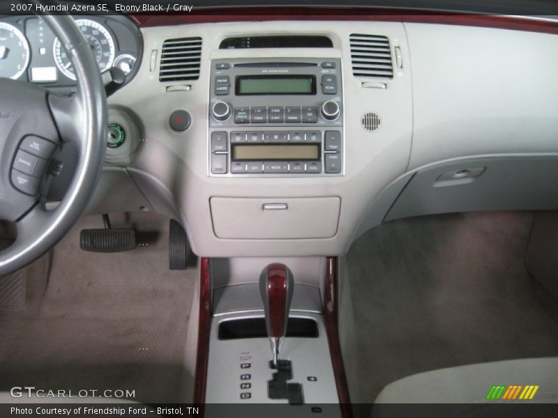 Ebony Black / Gray 2007 Hyundai Azera SE