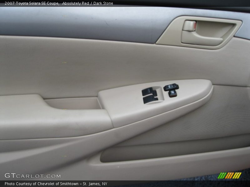 Absolutely Red / Dark Stone 2007 Toyota Solara SE Coupe