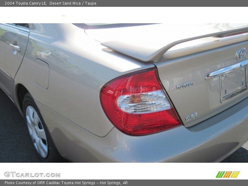 Desert Sand Mica / Taupe 2004 Toyota Camry LE