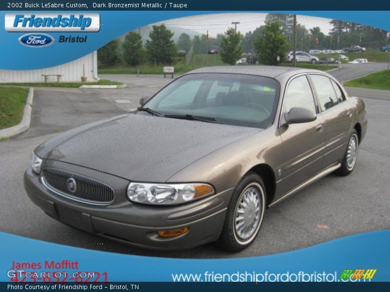 Dark Bronzemist Metallic / Taupe 2002 Buick LeSabre Custom