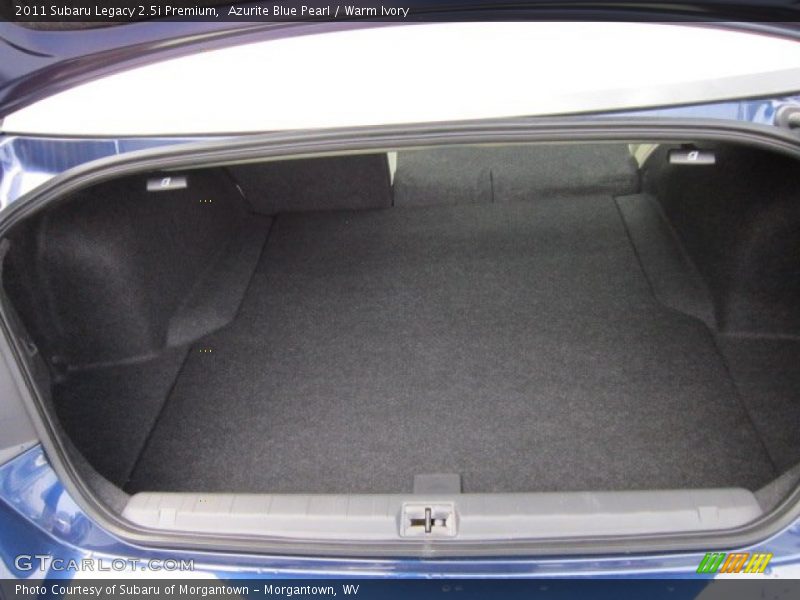 Azurite Blue Pearl / Warm Ivory 2011 Subaru Legacy 2.5i Premium
