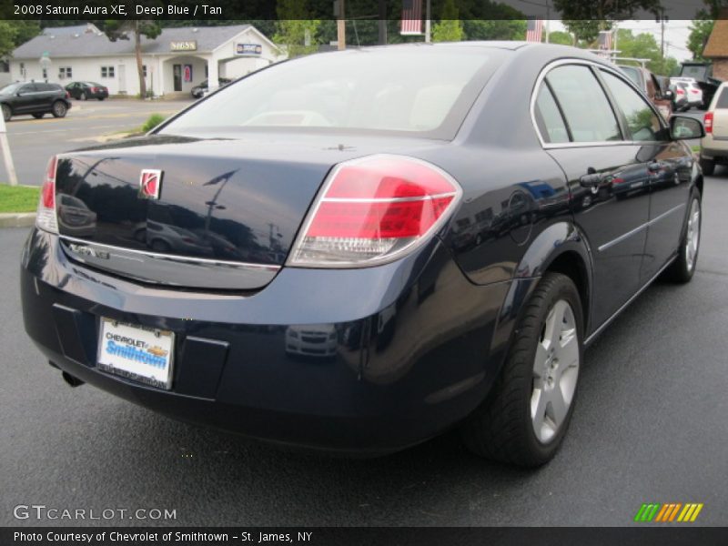 Deep Blue / Tan 2008 Saturn Aura XE