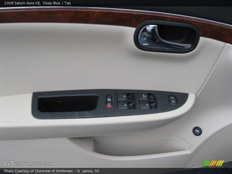 Deep Blue / Tan 2008 Saturn Aura XE