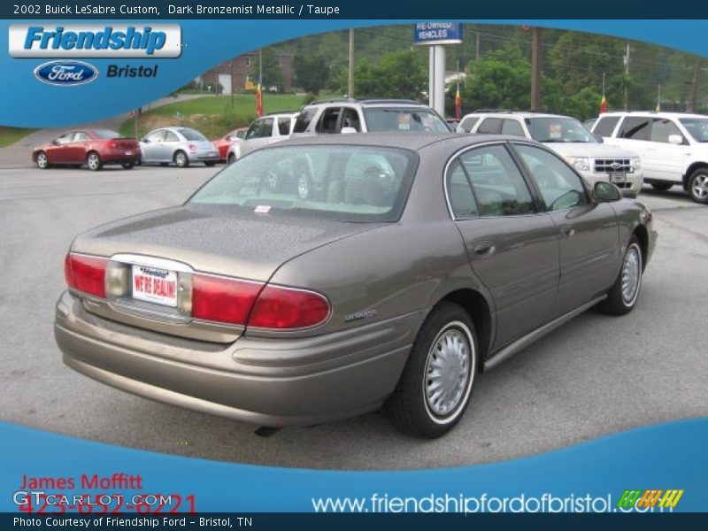 Dark Bronzemist Metallic / Taupe 2002 Buick LeSabre Custom