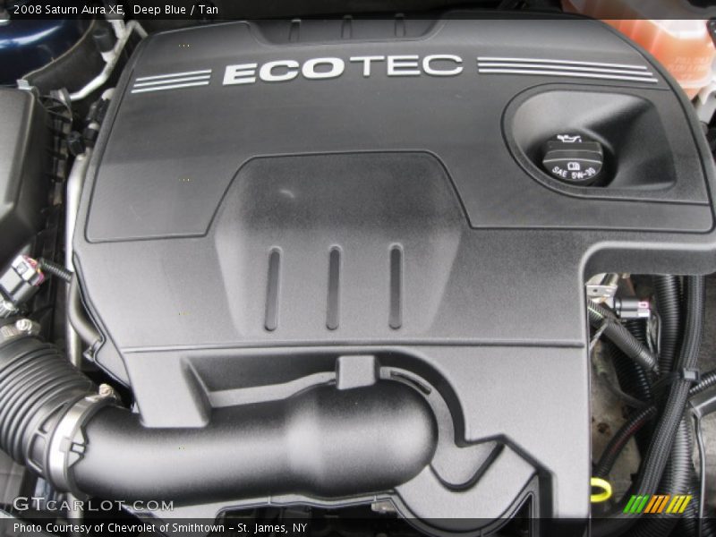 Deep Blue / Tan 2008 Saturn Aura XE