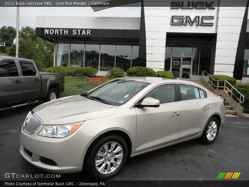 Gold Mist Metallic / Cashmere 2012 Buick LaCrosse FWD