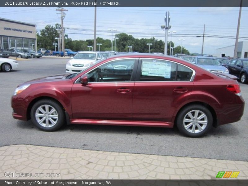  2011 Legacy 2.5i Premium Ruby Red Pearl