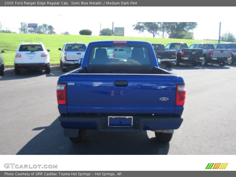 Sonic Blue Metallic / Medium Dark Flint 2005 Ford Ranger Edge Regular Cab