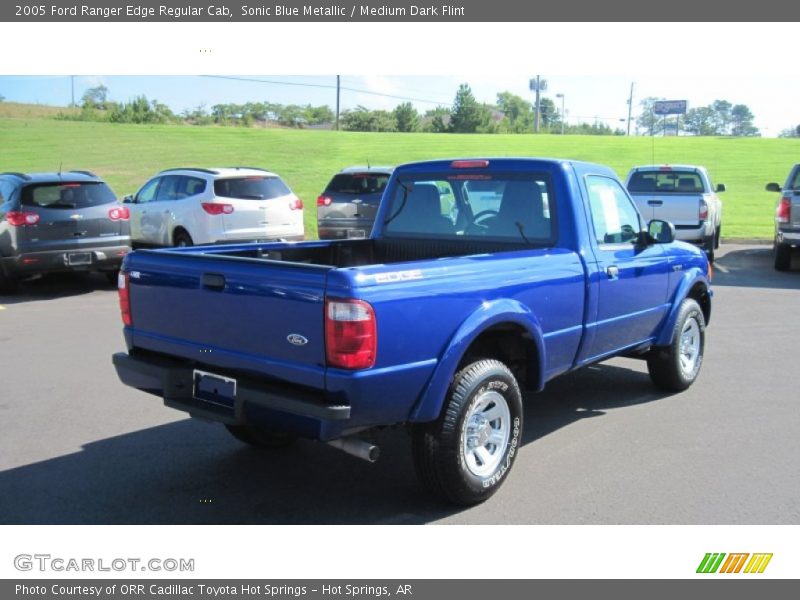 Sonic Blue Metallic / Medium Dark Flint 2005 Ford Ranger Edge Regular Cab