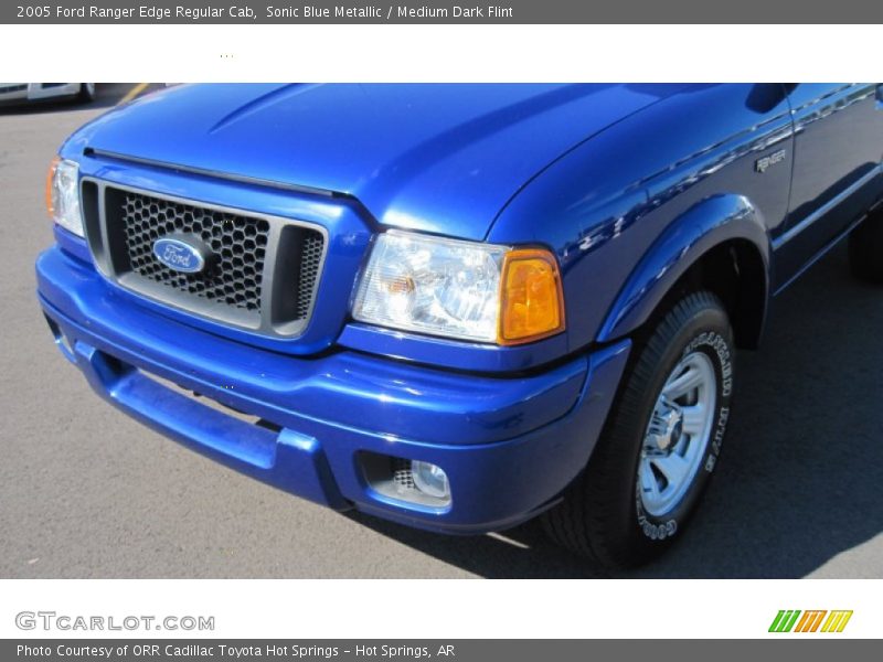 Sonic Blue Metallic / Medium Dark Flint 2005 Ford Ranger Edge Regular Cab