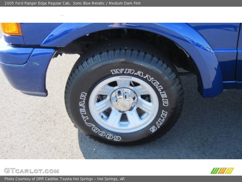 Sonic Blue Metallic / Medium Dark Flint 2005 Ford Ranger Edge Regular Cab