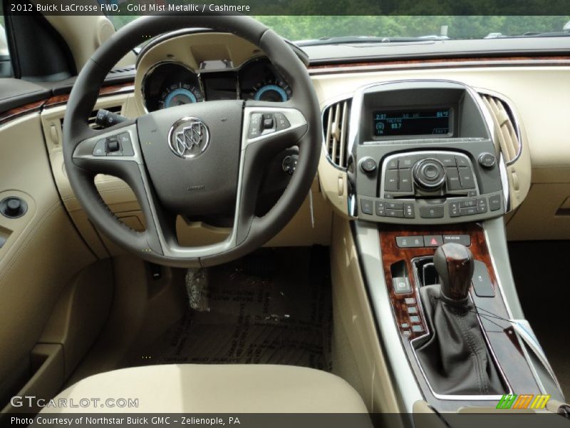 Dashboard of 2012 LaCrosse FWD