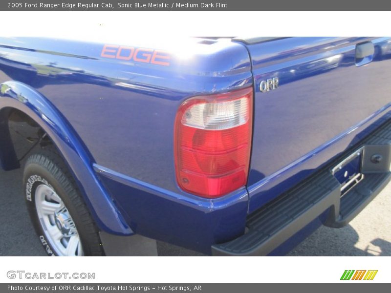 Sonic Blue Metallic / Medium Dark Flint 2005 Ford Ranger Edge Regular Cab