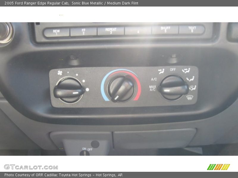 Sonic Blue Metallic / Medium Dark Flint 2005 Ford Ranger Edge Regular Cab