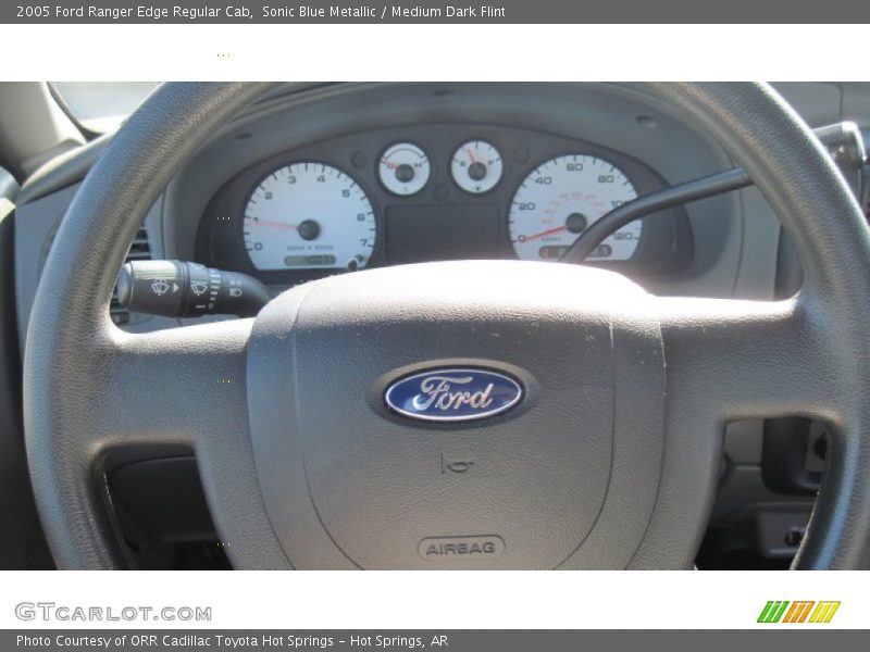 Sonic Blue Metallic / Medium Dark Flint 2005 Ford Ranger Edge Regular Cab
