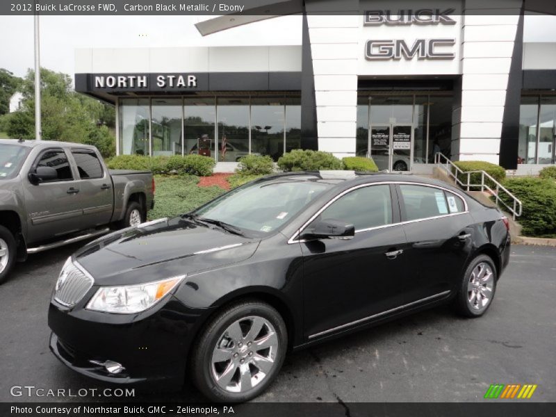 Carbon Black Metallic / Ebony 2012 Buick LaCrosse FWD