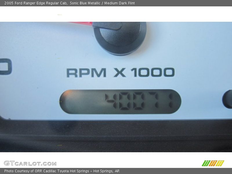 Sonic Blue Metallic / Medium Dark Flint 2005 Ford Ranger Edge Regular Cab