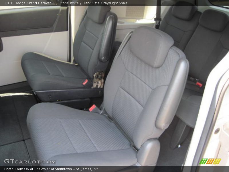 Stone White / Dark Slate Gray/Light Shale 2010 Dodge Grand Caravan SE