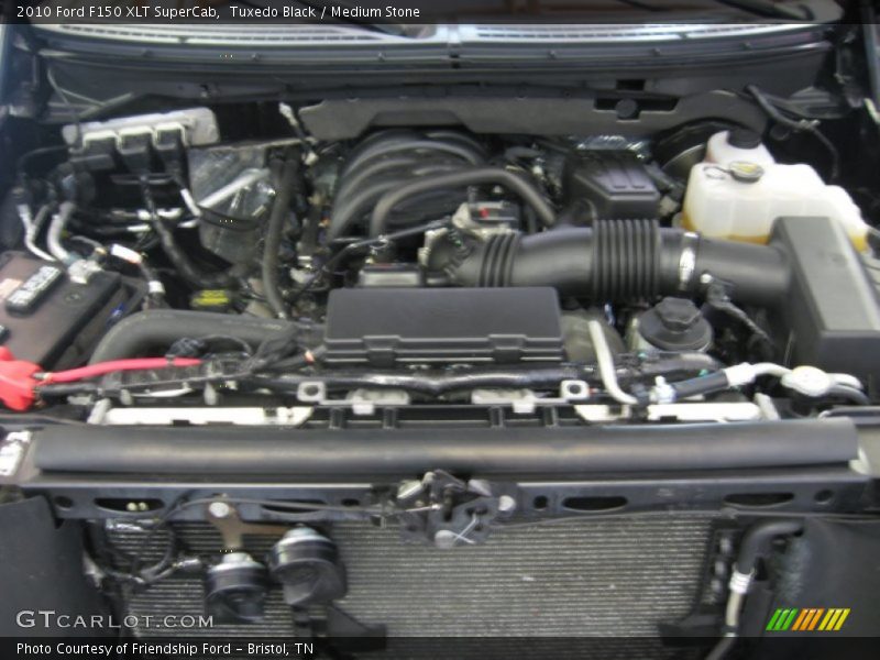 Tuxedo Black / Medium Stone 2010 Ford F150 XLT SuperCab