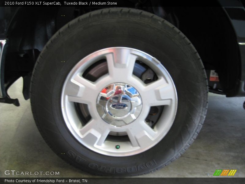 Tuxedo Black / Medium Stone 2010 Ford F150 XLT SuperCab