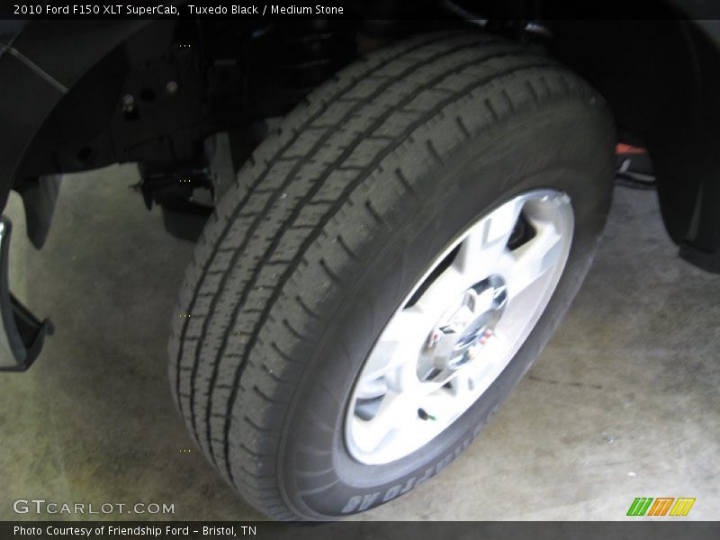 Tuxedo Black / Medium Stone 2010 Ford F150 XLT SuperCab