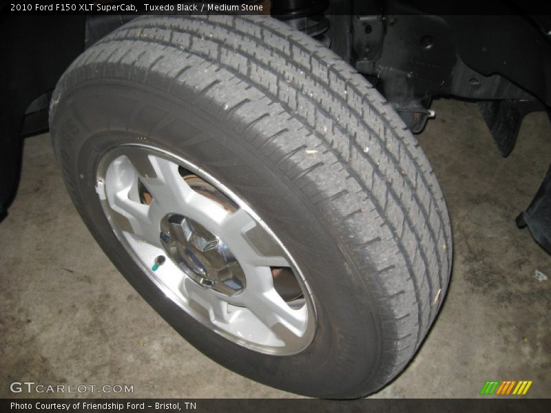 Tuxedo Black / Medium Stone 2010 Ford F150 XLT SuperCab