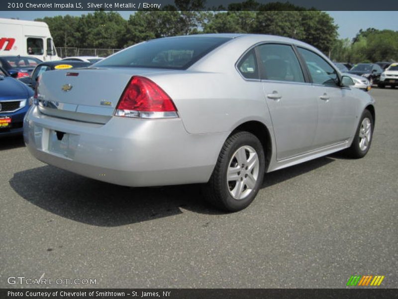 Silver Ice Metallic / Ebony 2010 Chevrolet Impala LS