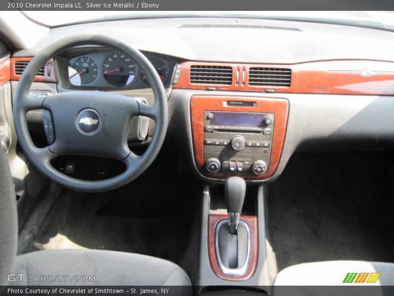 Silver Ice Metallic / Ebony 2010 Chevrolet Impala LS