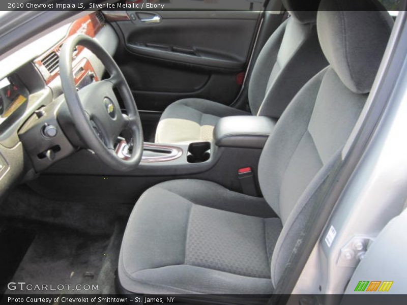 Silver Ice Metallic / Ebony 2010 Chevrolet Impala LS