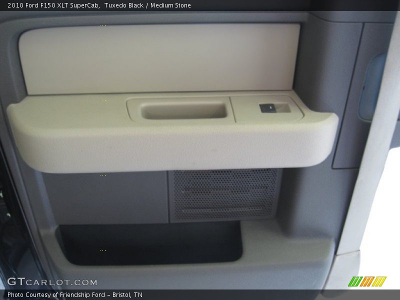 Tuxedo Black / Medium Stone 2010 Ford F150 XLT SuperCab