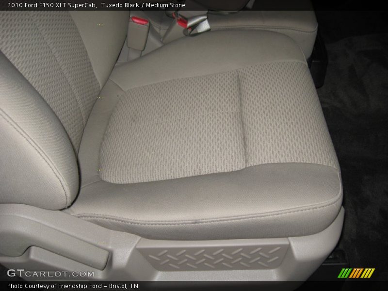 Tuxedo Black / Medium Stone 2010 Ford F150 XLT SuperCab
