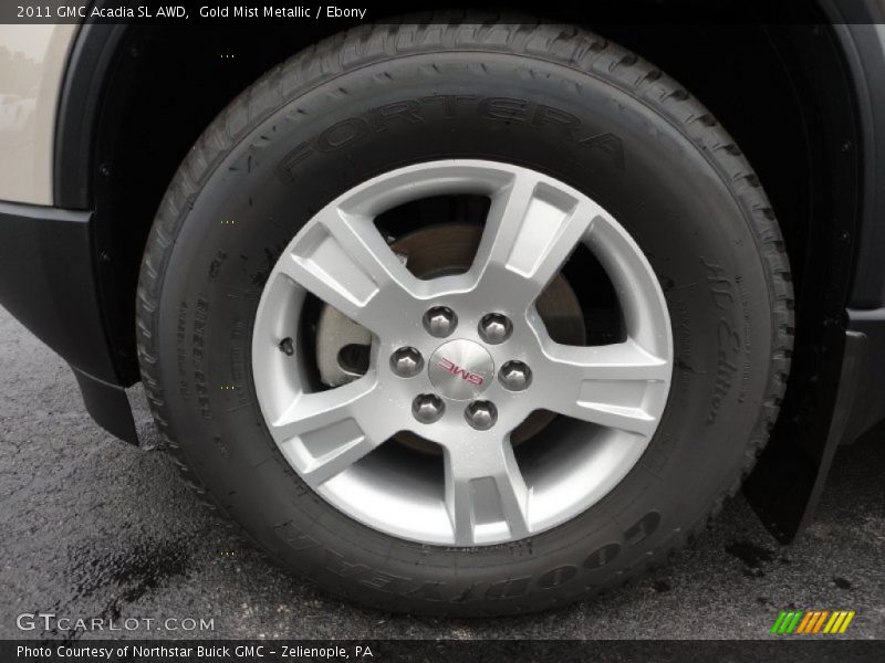  2011 Acadia SL AWD Wheel