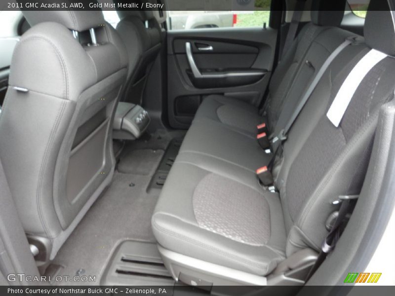  2011 Acadia SL AWD Ebony Interior