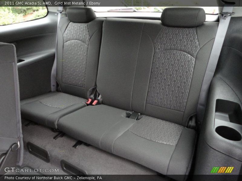  2011 Acadia SL AWD Ebony Interior