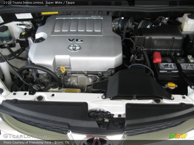  2010 Sienna Limited Engine - 3.5 Liter DOHC 24-Valve VVT-i V6